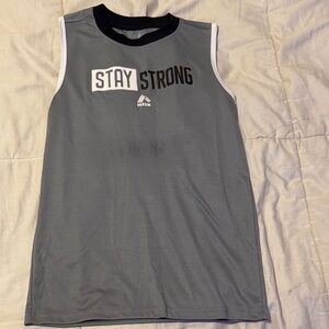 RBX Two-Tone Black and Gray Top